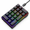 Y-FRUITFUL YF20 Laptop Mechanical Numeric Keypad 20 Keys RGB Backlit Wired External Mini Keyboard