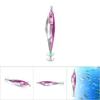 10cm High Quality Squid Fish Hook Lure Bait Parts Fishing Accessory(rose red)
