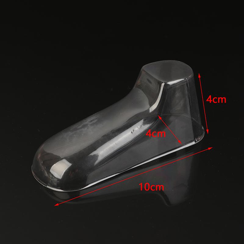 10Pcs Clear Pvc Child Booties Showcase Support Frame Feet Plastic Shoe Mold Baby Shoe Stretcher Socks Display Stand