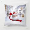 45*45cm Decorative Cushion Cover Christmas Santa Claus Pillow Cover Christmas Decoration Pillowcase Cushions For Sofa Home Gifts