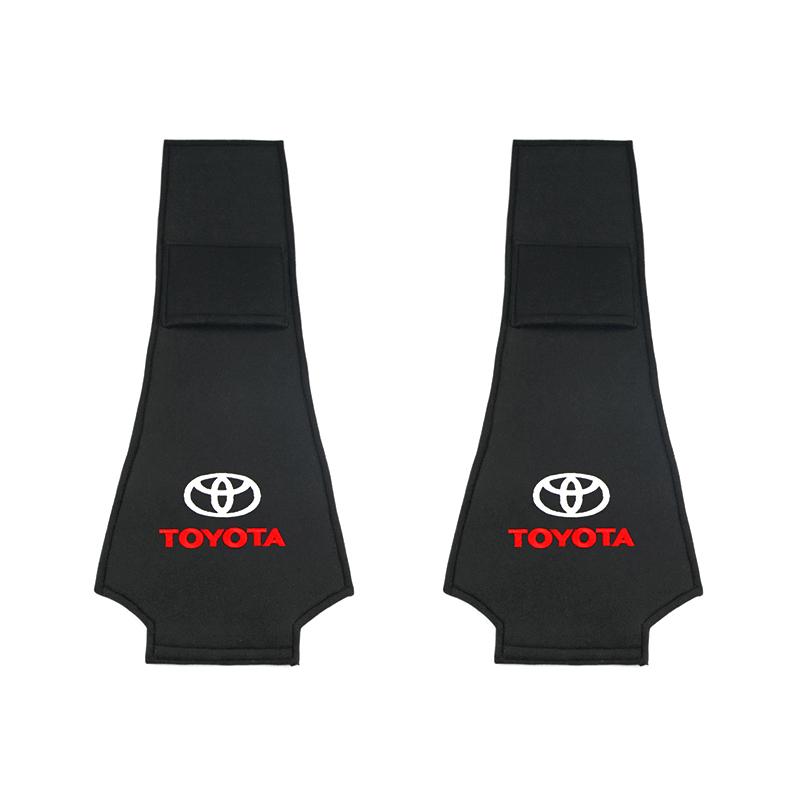 AVD4 Car exterior annual inspection stickers For Toyota Car Set Car Head Neck Rest Pillow Auto Seat belt Pads Headrest cover