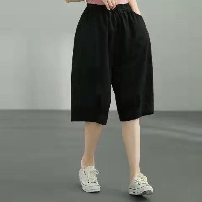 Женские летние свободные повседневные брюки Five Points Wide Leg, однотонные повседневные прямые брюки со средней талией