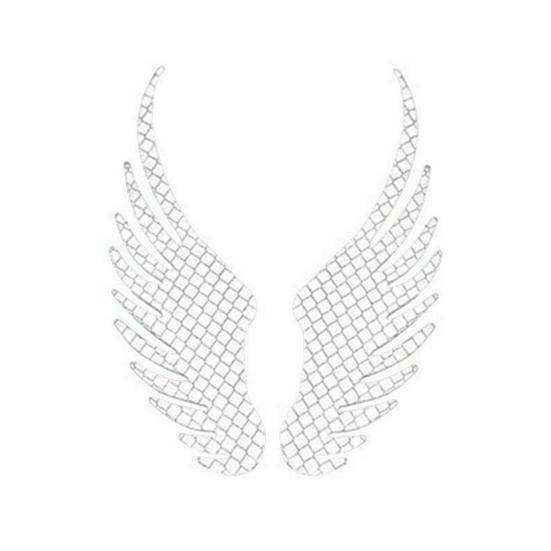 Наклейка на кузов автомобиля, практичная, высокая яркость, яркий цвет, крыло ангела, авто наклейка, автомобильные аксессуары