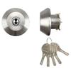 LIXIL Door Lock Set (Yushin WN Cylinder) Silver Z-102-DSMB