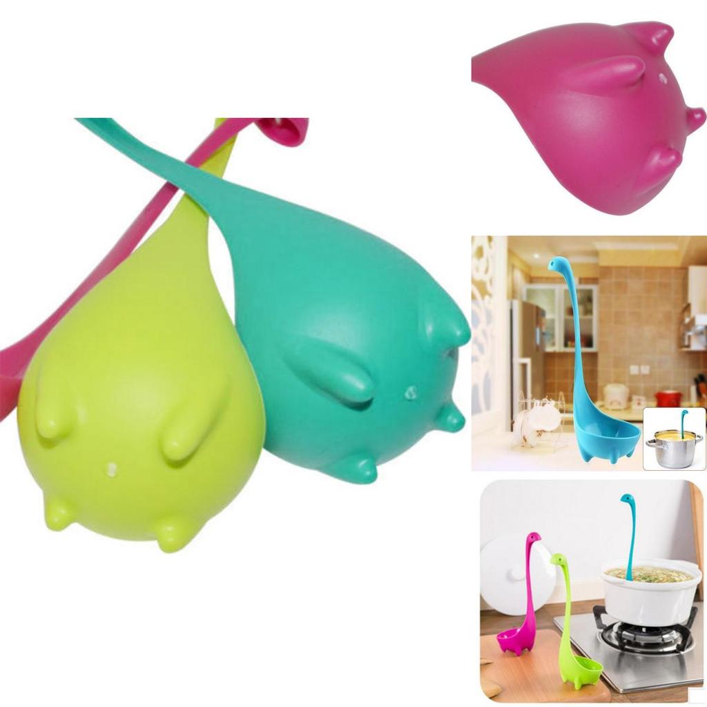 Яркая суповая ложка-динозавр половник Несси Идеальный подарок на любой случай