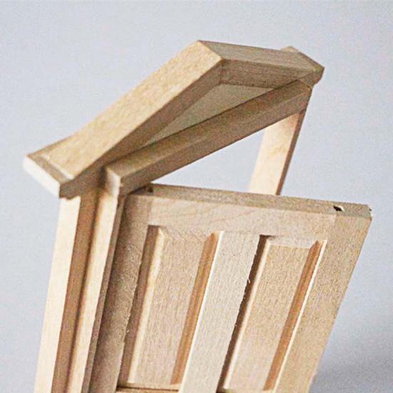 Рождественский набор аксессуаров для дверей Yousheng Gnome, реалистичное украшение для кукольного домика, деревянная дверь эльфа с почтовым ящиком, лестницей, венком