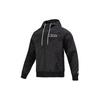 Embroidered Letter Logo Sport Hooded Jacket Men Jackets Black DX0695-010