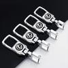 Car Anti-Lost Metal Keychain 3D Styling Badges Key Ring For Lexus F-SPORT ES RX NX LS UX LM LX GX LC RZ IS CT GS RC HS SC TX
