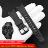 Для часов Casio PROTREK PRG-110Y PRG-110C PRW-1300Y PRW-1500Y PRG-130Y смоляной Спортивный ремешок 26 мм Силиконовый ремешок для часов Аксессуары