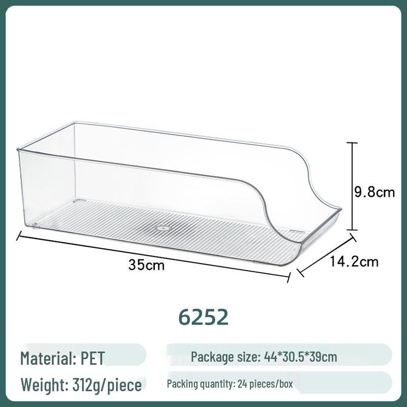 Пищевой прозрачный контейнер для хранения в холодильнике – Большая вместимость для организации кухни