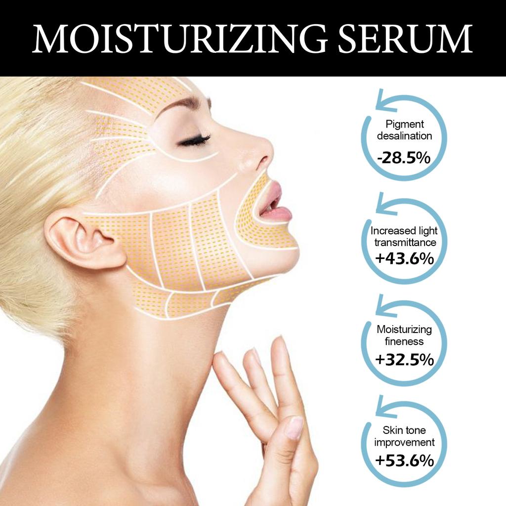 Facial Instant Moisturizing Serum, Hydrating And Moisturizing, Fading Wrinkles, Firming And Brightening Serum