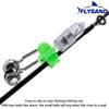FLYSAND Fishing Bell Light Bell Fish Bell Alarm Pisces Bell Clip Alarm Night Fishing LED Red Green Light Double Alarm Bells