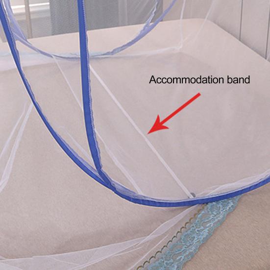 Складная москитная сетка, портативная регулируемая москитная сетка, дорожная сетка от насекомых, спальная сетка для летней кровати в общежитии, кемпинга