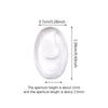 10Pair Air Chamber Clear Oval Eyeglass Nose Bracket Pvc Nose Pads Eyewear Bracket Anti-Drop Sunglasses Glasses Accessories