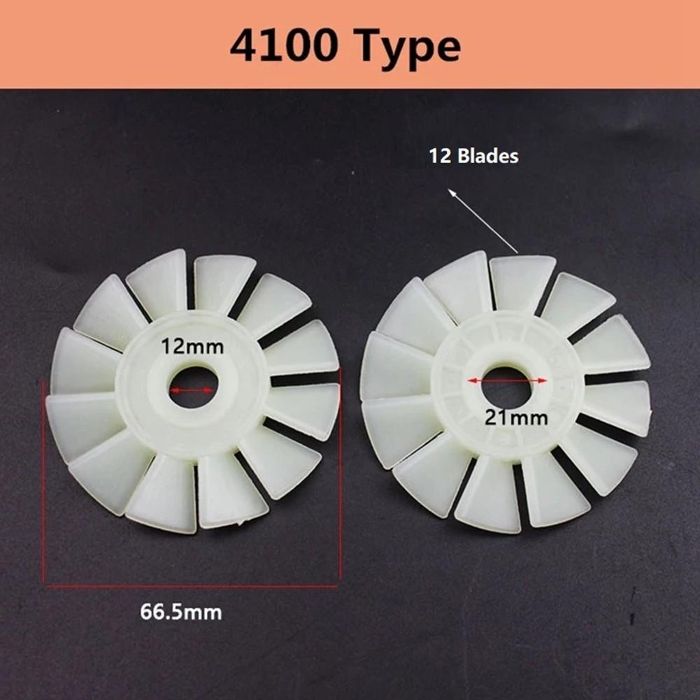 Efficient Cutting Machine Rotor Fan Blade for 4100 and For 110 with White Color