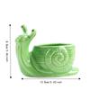Ornaments Succulent Flowerpot Snail Shape Flower Vase Cute Ceramic Flower Pot  Home Office Decor
