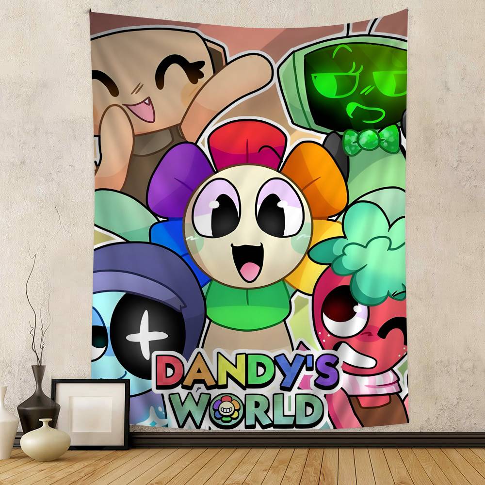 Игровой D-Dandys World DIY Настенный Гобелен для Гостиной Дома Комнаты в Общежитии Декор Настенное Искусство Декор
