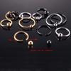 Пирсинг хряща козелка ушной раковины круглые украшения модные аксессуары серьги-кольца серьги-подвески