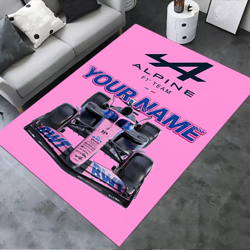 Custom Name Alpine Carpet Rug for Living Room Bedroom Home Sofa Decoration,Kids play Non-slip Floor Mat