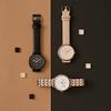 Casio Мужские аналоговые кварцевые часы из нержавеющей стали SHE-4541CG-7A, водонепроницаемость 50 м