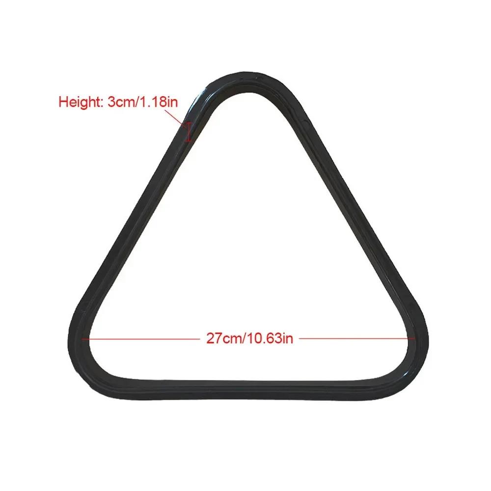 1Pc Plastic Billiard Ball Rack Triangle Frame Snooker Accessories for Pool Table Game Room Supplies Multiple Size Options