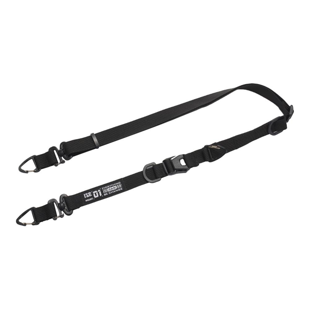 Tactical Shoulder Strap Quick Release Adjustable Crossbody Bag Strap with Hanging Ring Outdoor Camping Molle Extensible Accessor