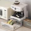 Coffee Capsule Display & Storage Stand with Drawer for Tea Bags and Machine Base