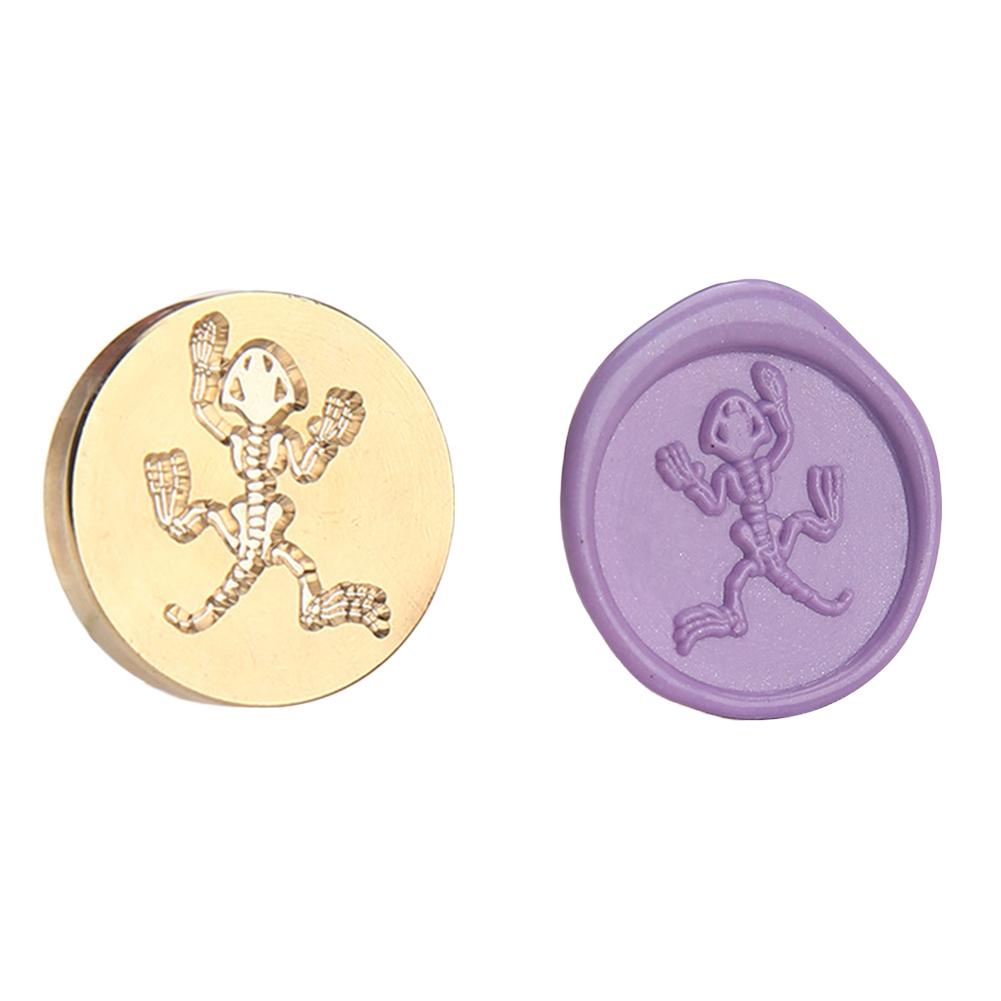 Меловой ископаемый Запечатывающие Штампы Голова Ископаемого Динозавра Восковая Печать Для Скрапбукинга Украшение Конверта Приглашения