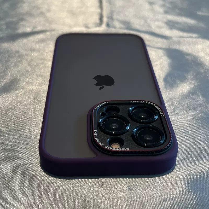 Подходит для iPhone15promax Лайкра матовый полный охват металлические очки чехол для мобильного телефона Apple 14 противоударный защитный чехол