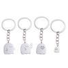 Matching Couple Keyring Cartoon Lovers Keychain Funny Ghost Key Chains  School Bag