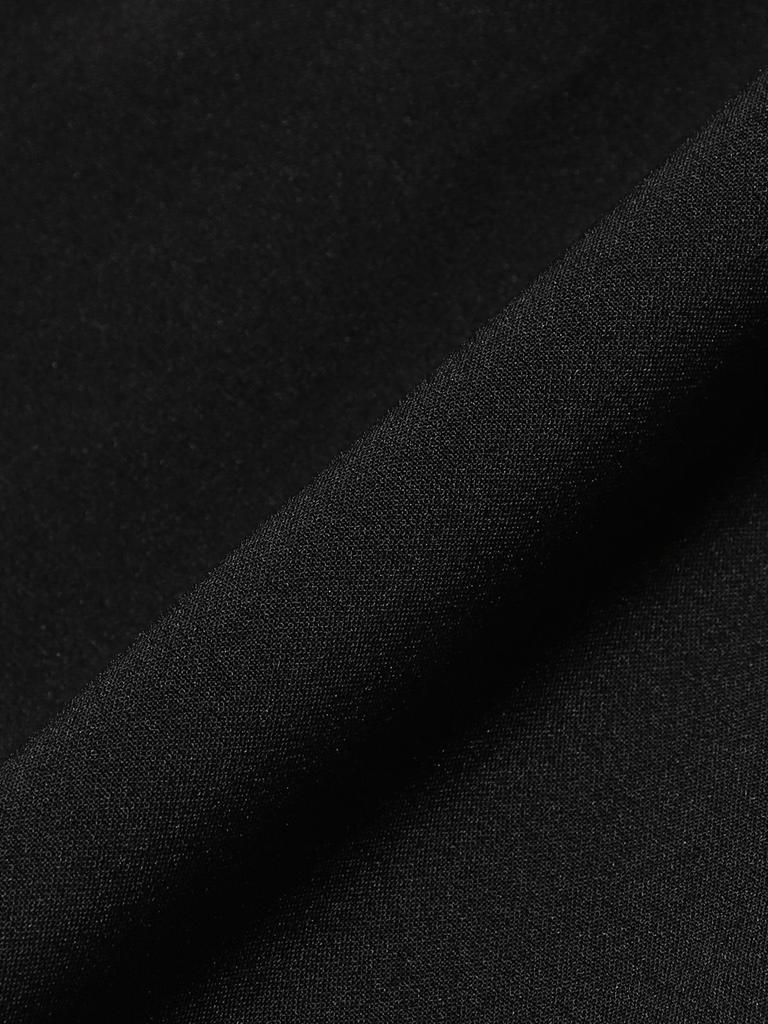 Beams Painter Dry 2-Pleat Easy Pants, Men's, Black, XL, 11241790803