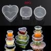 25Pcs Reusable Plastic Takeaway Pigment Paint Box Palette Food Containers Sauce Cup