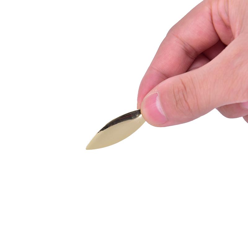 50 шт. лезвий для блесны Willow с гладкой отделкой, рыболовные приманки для блесны своими руками