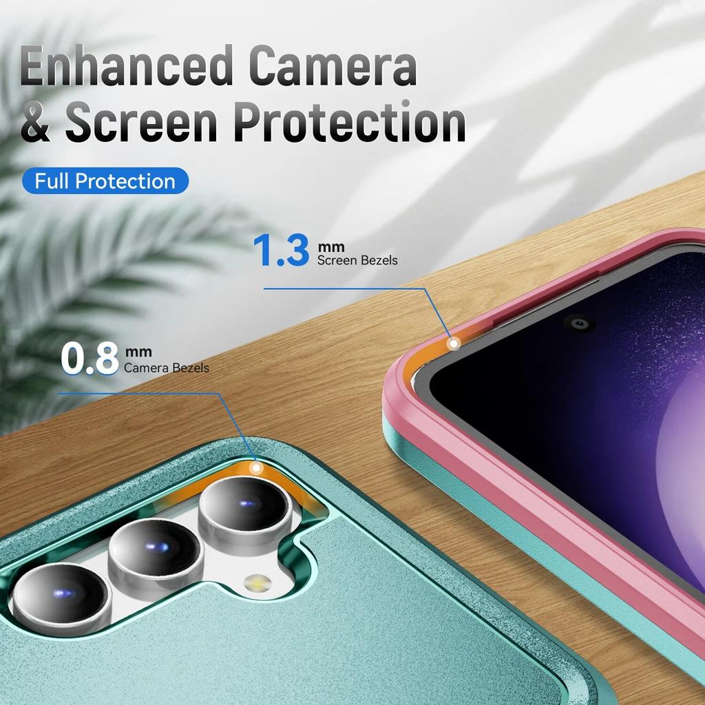 Прочный защитный чехол для Samsung Galaxy S23 FE S22 Plus S21 S20 FE 5G S23 Ultra S 23 22 21, сумка для мобильного телефона, принципиально