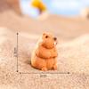 Micro Landscape Mini Figurines Landscaping Groundhog Simulation Wildlife Resin Crafts Small Accessories Tabletop Ornament