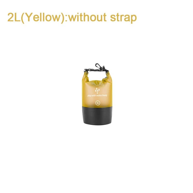 PVC Waterproof Dry Bag 2L/5L/10L/20L Outdoor Diving Foldable Man Women Beach Swimming Bag Rafting River Ocean Backpack