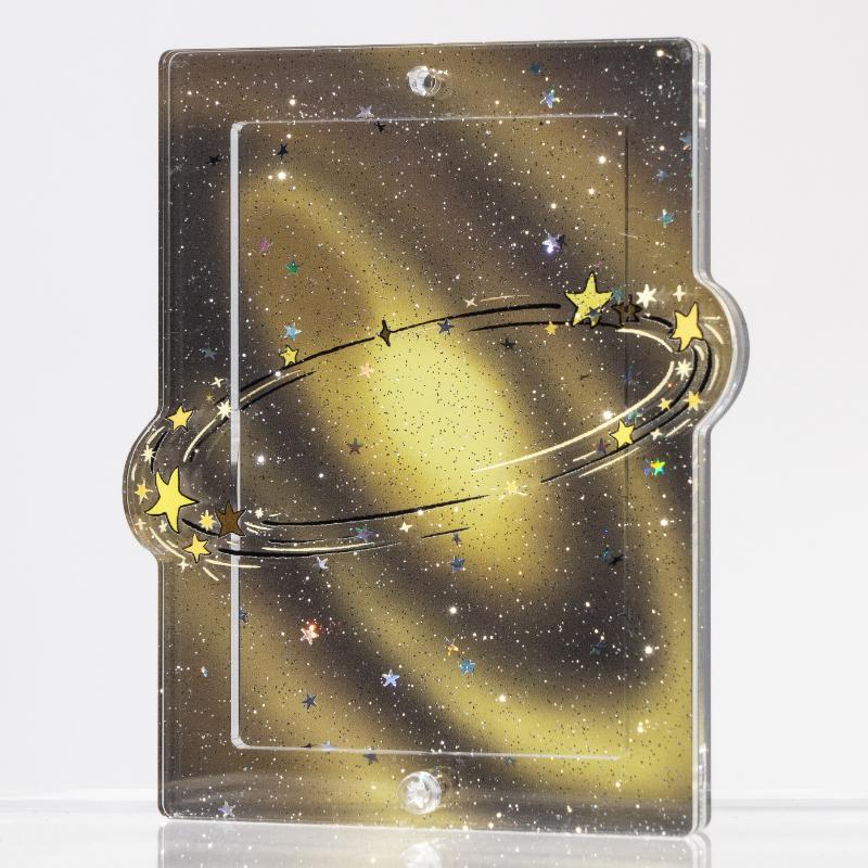 Brilliant Milky Way Series Photoicard Frame for Kpop Idol Card Acrylic Photo Frame 3 Inch Anime Card Sleeves Creative Desk Decro