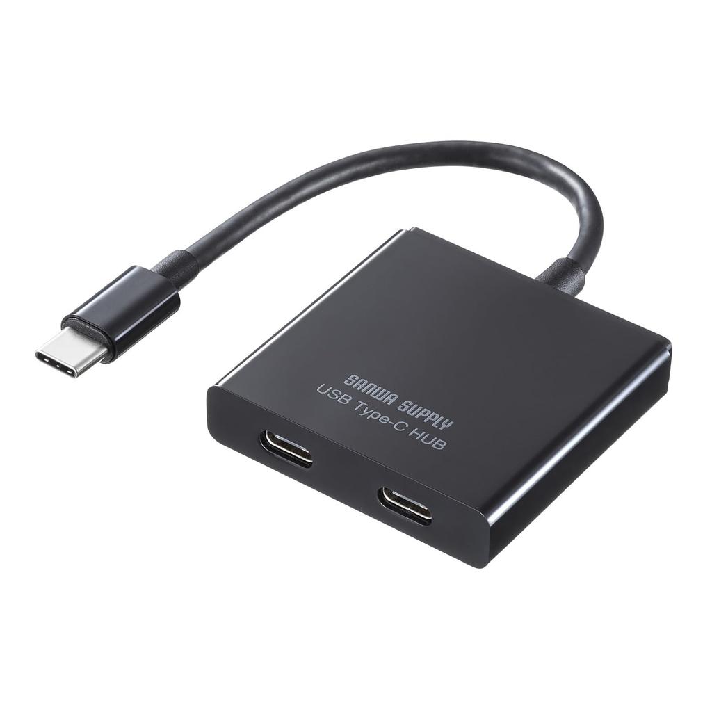 Sanwa Supply USB-хаб x Type-C (C 2) USB-3TCP12BK