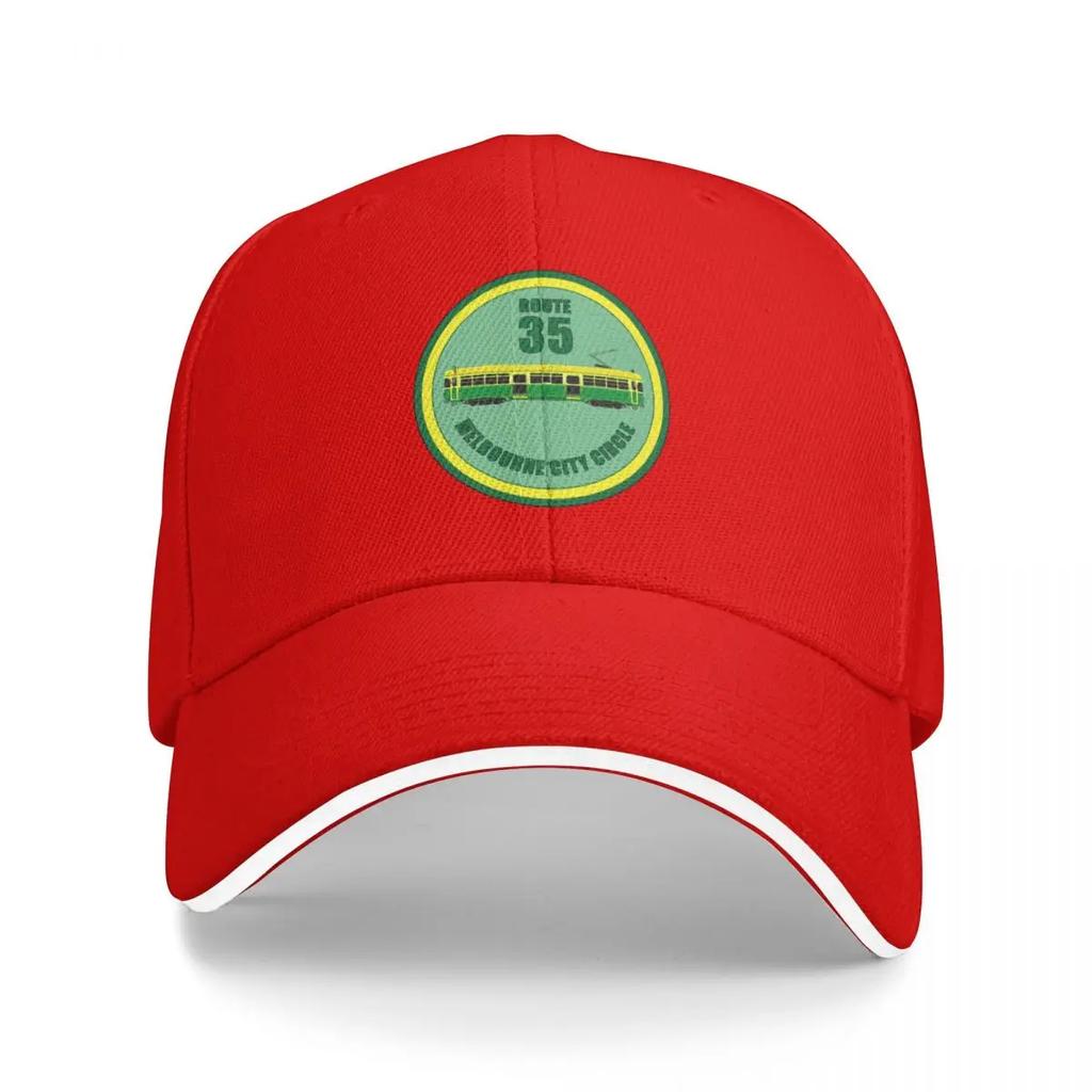 Бейсболка с значком трамвая Мельбурна W-Class hats on offer Уникальные шляпы Унисекс Люксовый бренд Женские