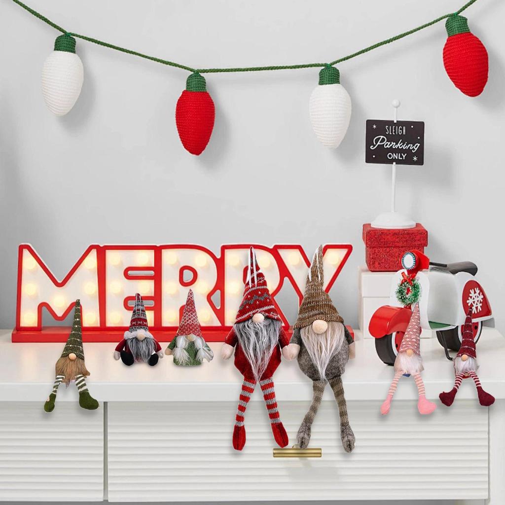 24 Days Christmas Gnome Doll Advent Calendar Decoration Gnome Dolls Countdown Calenda Home Gift Festival Party Decoration