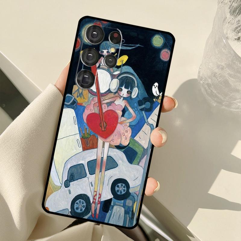 Ая Такано Чехол Для Samsung Galaxy S23 S22 Ultra S20 FE Note 20 Note 10 S8 S9 S10 Plus S21 Ultra Обложка