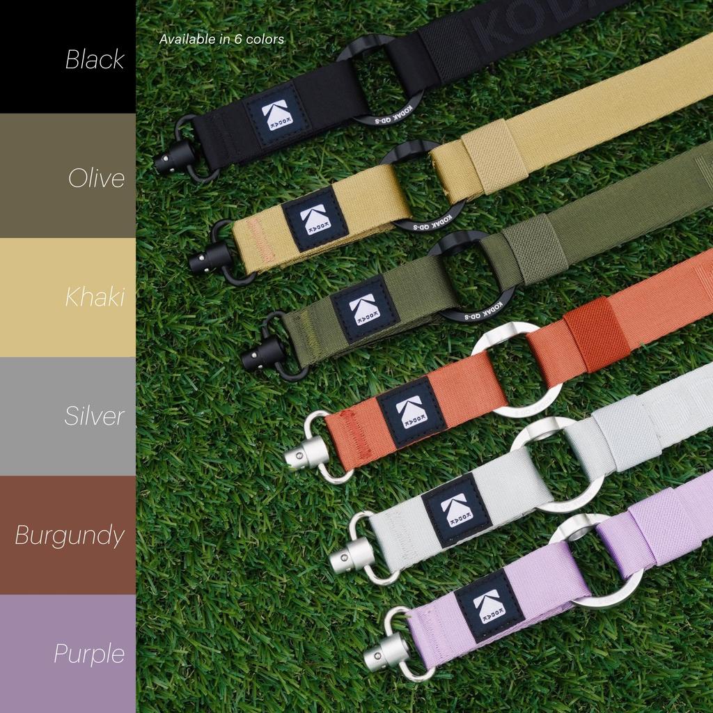 KODAK Camera Strap Quick Durable Metal Easy To Adjustable for SLR Compact and Unisex Multi-Purpose (Burgundy) - Release, Lightweight, Swivel, Use,