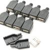 Корпус USB-гнезда female USB 2.0 5V Мобильное гнездо female