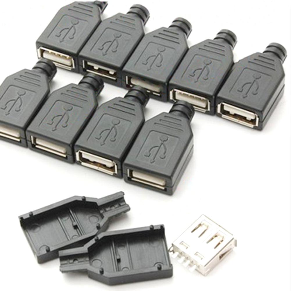 Корпус USB-гнезда female USB 2.0 5V Мобильное гнездо female