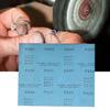 10pcs Wet Dry Dual Use Sandpaper Sheets Surface Polishing Tool Jewelry Polishing AccessoryWhite Sandpaper 320 Grit