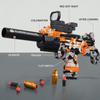 Uzi Machine Blaster R Apid Fire Manual Toy Guns For Boys Girls Family Party 10 Bullets 8 Magazines,Manual Toy Guns With Removable Magazine