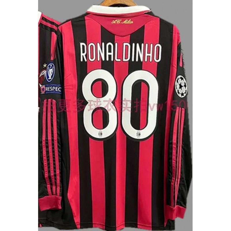 Vintage Long Sleeve Football Jersey Retro Soccer Shirt Men Women Classic National Team Style