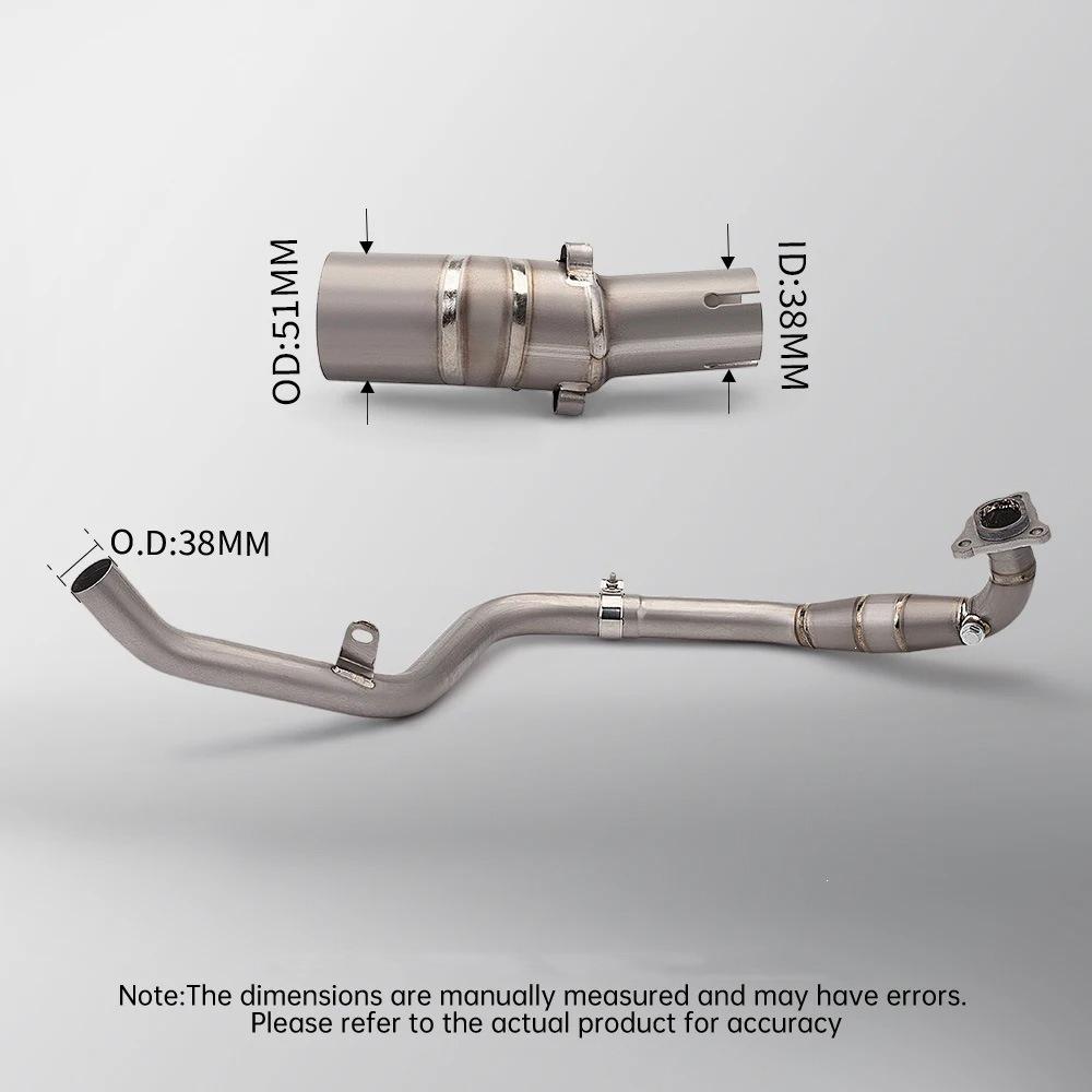 Titanium Alloy Exhaust Pipe for X-ADV 750