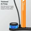 NEW Pump with Gauge Multi-functional Inflator for Bicycles and Cars 160PSI with High-Pressure Gauge and 3-in-1 Nozzle Air Pump