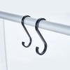 Aluminium Alloy S Shape Hooks 10Pcs Space Saving Heavy Duty Hanger for Kitchen Rail Pot Pan Closet Organizer